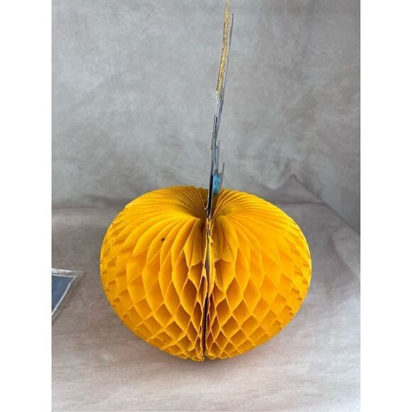 Vintage Halloween Die Cut Pumpkin Scarecrow - Picture 6 of 8